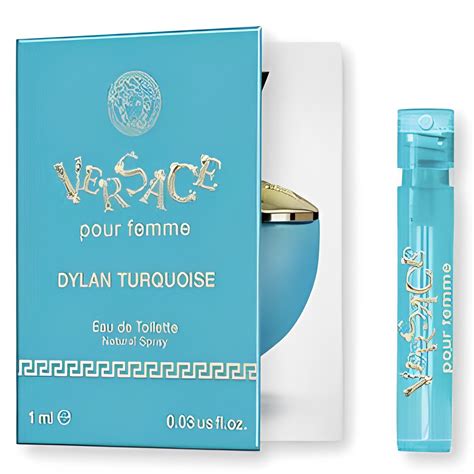 versace dylan turquoise sample.